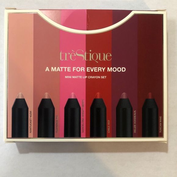 Trestique mini matte lip crayon set - Picture 2 of 3